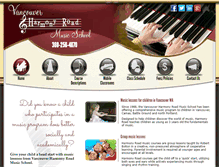 Tablet Screenshot of harmonyroadvancouver.com